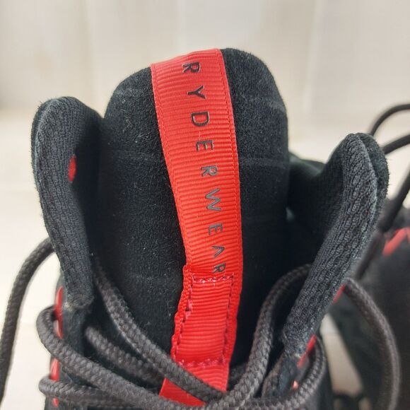 Ryderwear D-Mak II Mens Size 6 Black Red Gym Weightlifting Bodybuilding Shoes